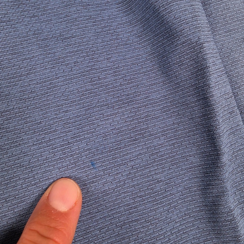 Holderness & Bourne The Bell Pullover Men L Blue Quarter Zip HB2317.730 w/Logo - Picture 9 of 9